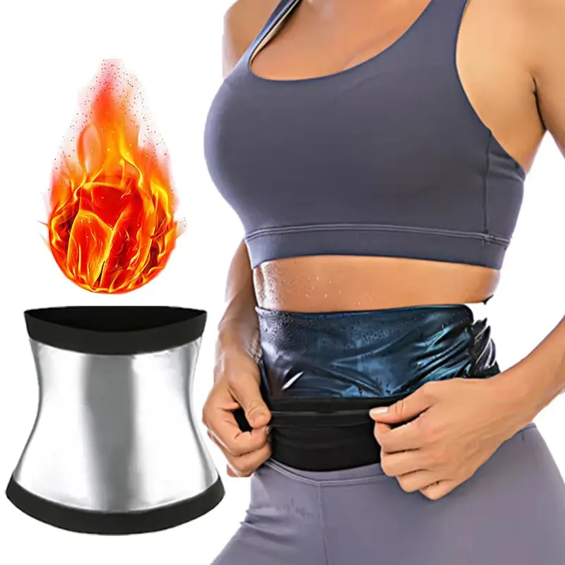 Women's Waist Trainer Corset - Sweat-Boosting Sauna Slimming Belt, Fat-Burning Belly Trimmer for Fitness Weight Loss (Sports & Outdoor Accessory)