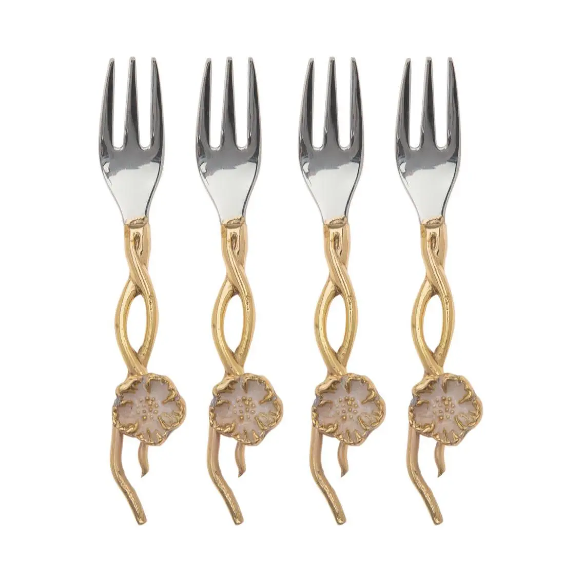 Godinger Hellebore Dessert Fork Set