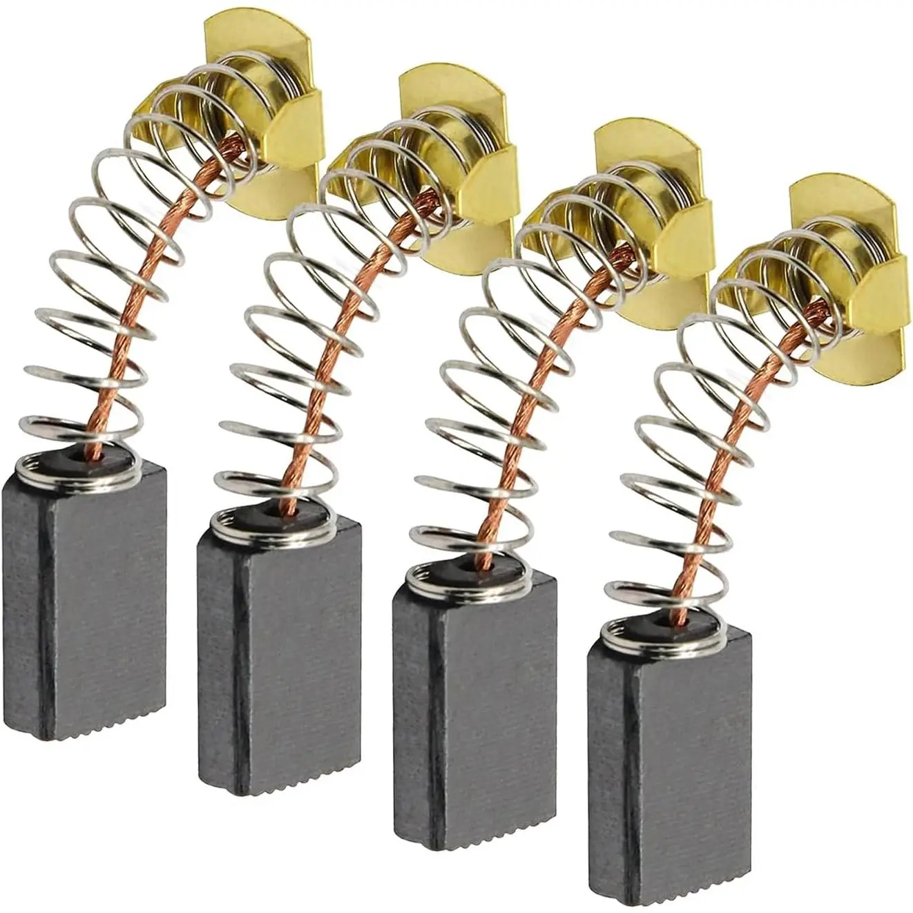 191963 -2 194996 -6 Carbon brush Replacement for for Makita Angle Grinder Replaces CB-303 5017RKB 5703 9403 9404 9903 9920 2107F Electric Motor Power Tool Part (4 pack)