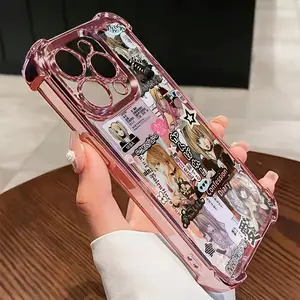 Anime Girl Misa  Phone Case Compatible with iPhone 17 16 15 14 13 12 11 Pro Max  Plus Anti-Fall Transparent Soft Back Cover