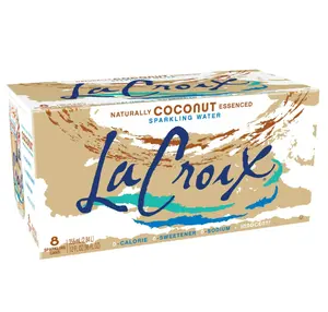 LaCroix Sparkling Water Coconut 12 Fl Oz (Pack of 8) - Beverage - Soda