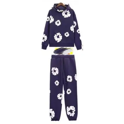 Purple and Blue Set (White Wreath)