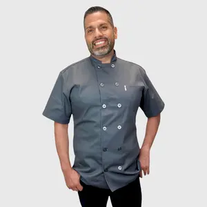Essential Charcoal Chef Coat