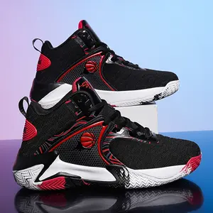 Men's Running & Basketball Sneakers - Shock Absorption EVA Midsole, Breathable Mesh, Stable Grip, All-Seasons Workout Shoes