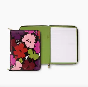 Kate Spade Notepad Zip Folio, Painterly Blooms