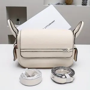 HOUSE OF LITTLEBUNNY 2025 Super Hot Luxury Fashion Women's Handbag Versatile Casual Small Square Bag Large Capacity Phone Bag Trendy Tote Simple Commuter Bag with Zip Multiple Colors Available Durable Textured Hardware