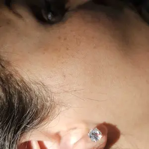 Delzzad 14k Gold-Plated Solitaire Four Prong Earrings Screw Back/Butterfly Back Lab-Created Moissanite Stud Earring S925 Sterling Silver Moissanite Jewelry Perfect Birthday Mother’s Day Christmas Gift for Men Women Wedding Set