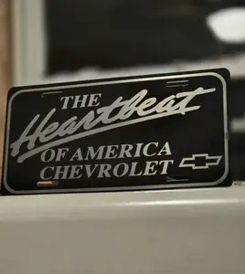 Heartbeat Of America license Plate _ Custom Plate