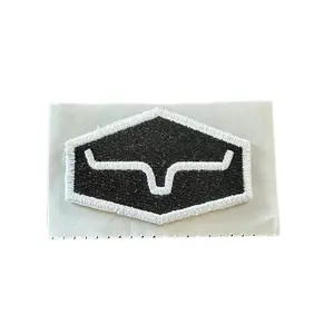 Longhorn Branding Sign Embroidered Hat Patch