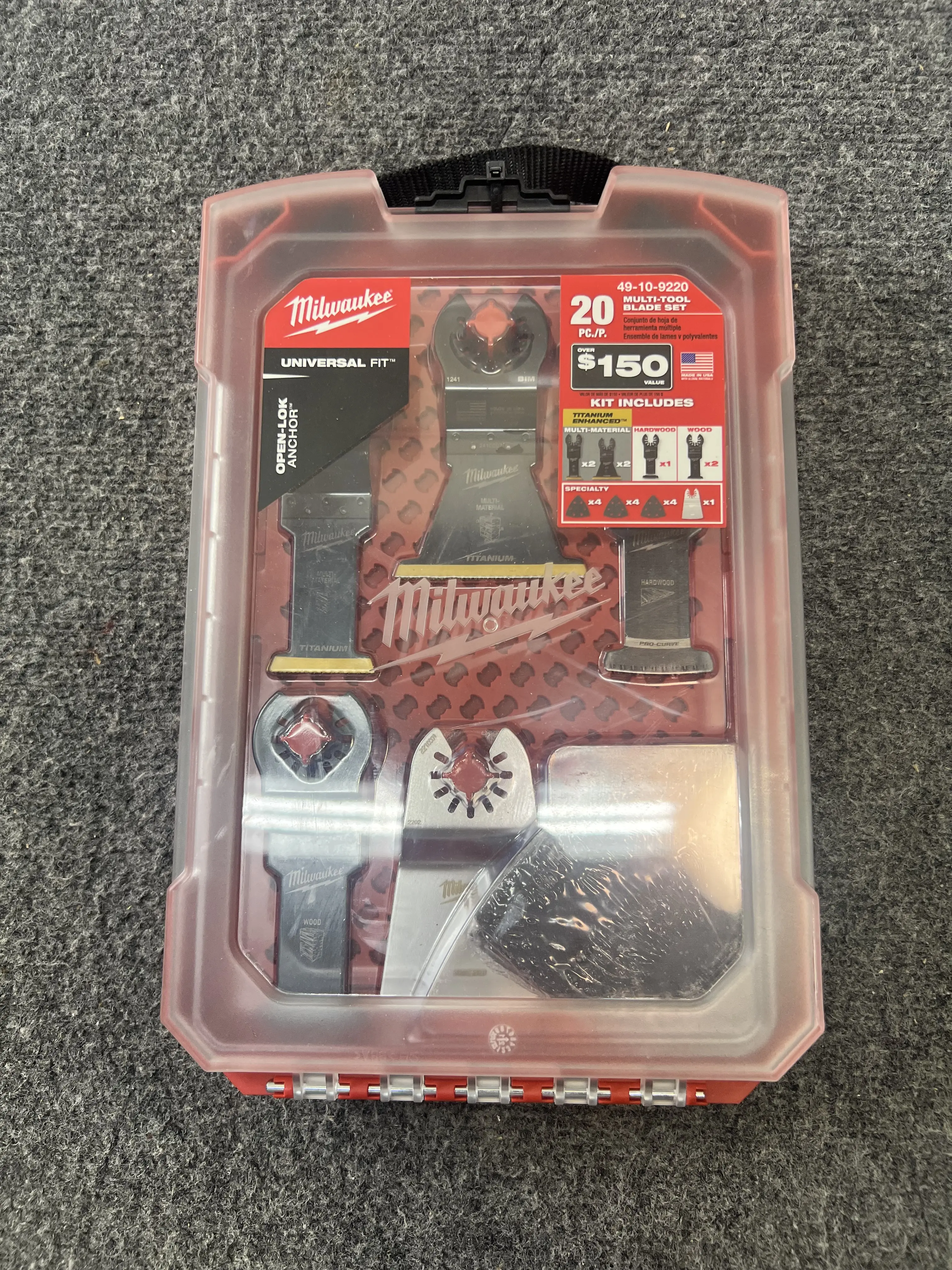 Milwaukee 20 pc Multi Tool Blade sey