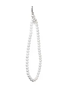 Pearl Wristlet | White