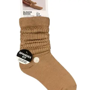 WOMENS COMFORTABLE SLOUCH COLORFUL SOCKS WOMENS COMFORTABLE SLOUCH COLORFUL SOCKS