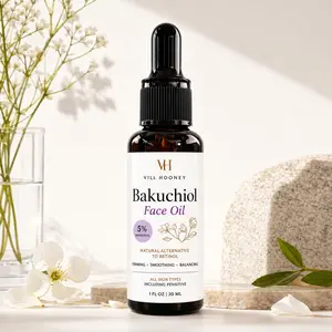 Bakuchiol Facial Oil, 1 Piece, Natural Skincare Essential, Hydrating, Moisturizing & Nourishing Formula, Ideal for Daily Use, Enhances Skin Health