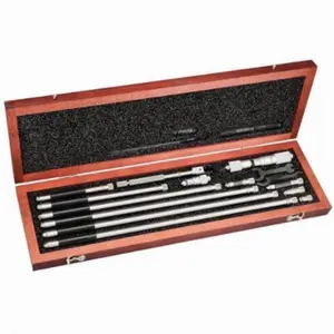212 MAIN Starrett Series 823 Rigid Tubular Inside Micrometer, 1.5-32 in. Steel Tool, +/-0.0001in Accuracy, Hardened Anvils, Inches Scale, Quick Readings for Office Precision Measurements