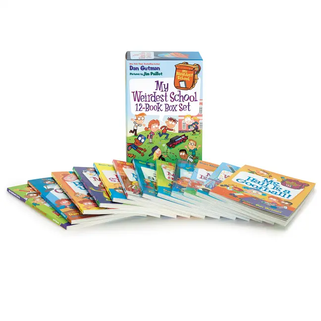 My Weirdest School 12-Book Box Set: Books 1-12 (My Weirdest School) by Dan Gutman [Paperback Book]