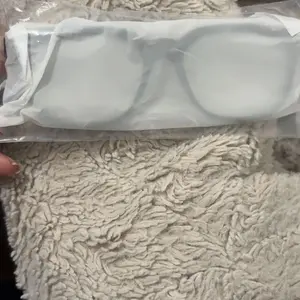 Fashion Metal Square Frame Flat Lens Outdoor Versatile Anti-Blue Light Glasses, Casual Style, All Seasons, Plain Pattern