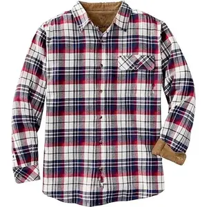Men's Flannel Shirt Long Sleeve Button Down