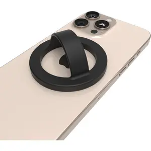 Magnetic Phone Grip Comfy Silicone Ring Grip Stand & Magnetic Phone Holder, Compatible with MagSafe iPhone 16/15/14/13/12