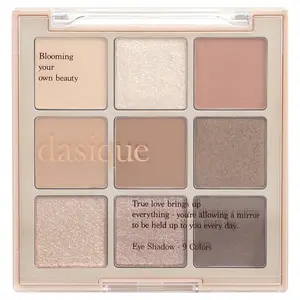 Dasique Eyeshadow Palette, 01 Sugar Brownie, 1 Count