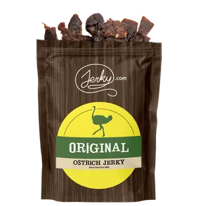 All-Natural Ostrich Jerky - Original All-Natural Ostrich Jerky - Original
