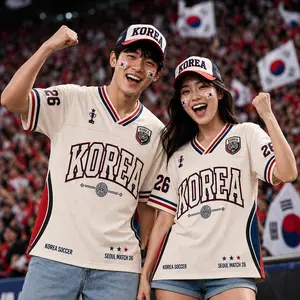 Korea Soccer Jersey, Korean Football Fan Shirt, Seoul Match 26 Game Day Tee, Korea Jersey Top, Asian Soccer Fan Gift