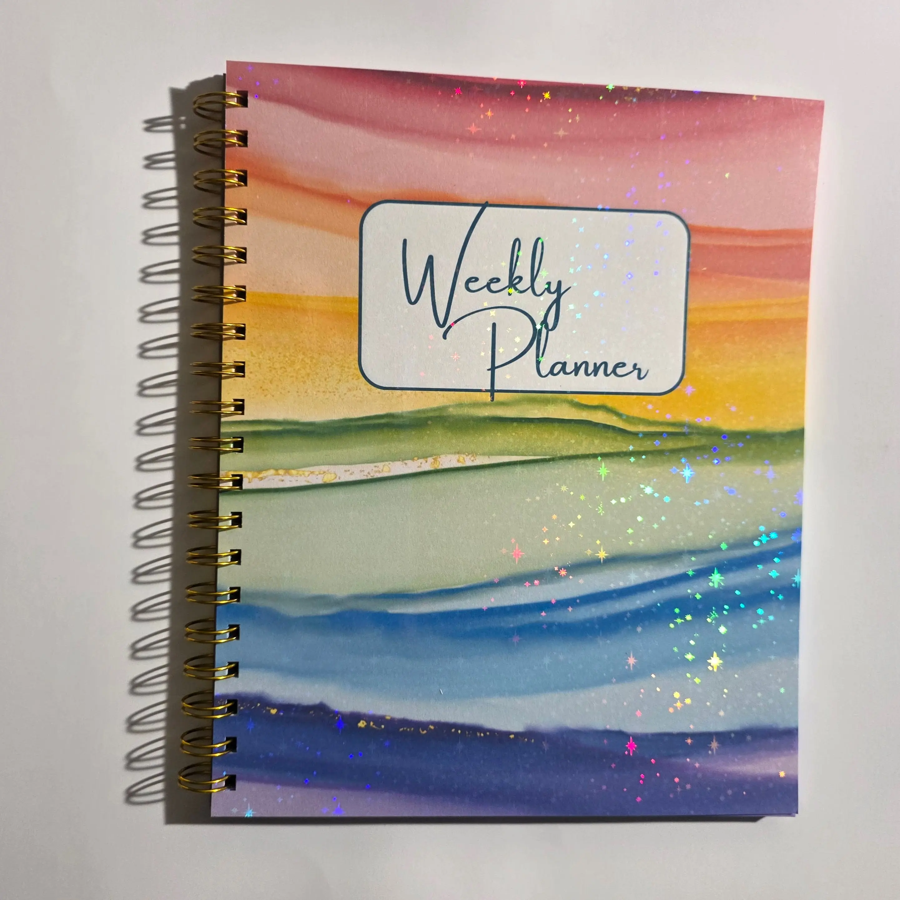 Rainbow Weekly Planner Rainbow Weekly Planner