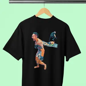 Max Holloway, Justin Gaethje, UFC 300, Knockout, BMF title, Octagon, MMA, Iconic Moment, The Blessed Era, Featherweight, Hawaii, ufc