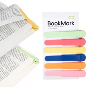 3pcs Automatic Bookmarks, Smart Bookmarks for Women Men Book Accessories Silicone Bookmarks Bible Bookmarks Bookmarks for Reading Book Lovers Gift Bookmarks Gift Birthday Party Children Christmas christmas 2024 ornament