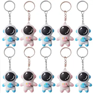 18count Outer Space Party Favors Keychains  Astronaut Keychains for Party Decor School Reward Birthday Baby Shower Gifts Supplies