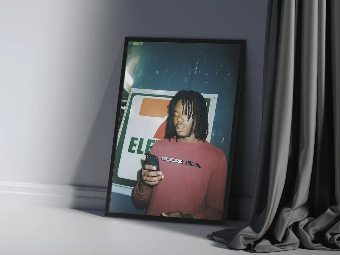 Lucki Poster - Lucki Wall Art - Rapper Poster - Album Cover Poster - Rap Artist Poster - Lucki Decor