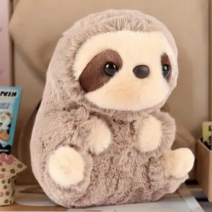 14cm/5.5in Simulation Sloth Plush Toys Kawaii Stuffed Animal Sloth Dolls Toy Soft Plushies Cute Sloth Baby Plushies Toy For Teens Kids Birthday Gift Christmas Decor Valentine's Day Gifts New Year Home Decor Party Supplies Home Decoration Halloween Decorat