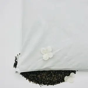 Buckwheat Pillow - Ergonomic Extra-Filled Handmade with Waterproof Cover for Neck & Shoulder Pain Relief