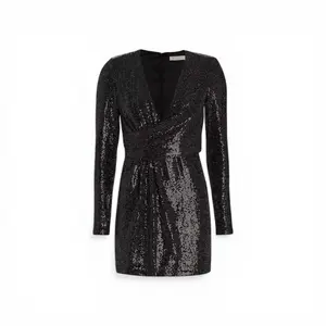 Ramy Brook Esme Metalic Dress - Black
