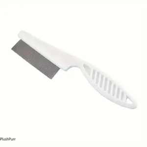 2 Pack Multifunctional Pet Grooming Comb – Trending Fine-Tooth Tear Stain Remover Set with Upgrade Stainless Steel Massage Brush, Gentle Detangling & Eye-Cleaning Tool for Small Puppies, Dogs & Daily Home Care