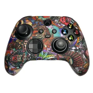 Silicone Tattooed Tatted Art Themed Controller Grip for Xbox Series X Controller  Accessories