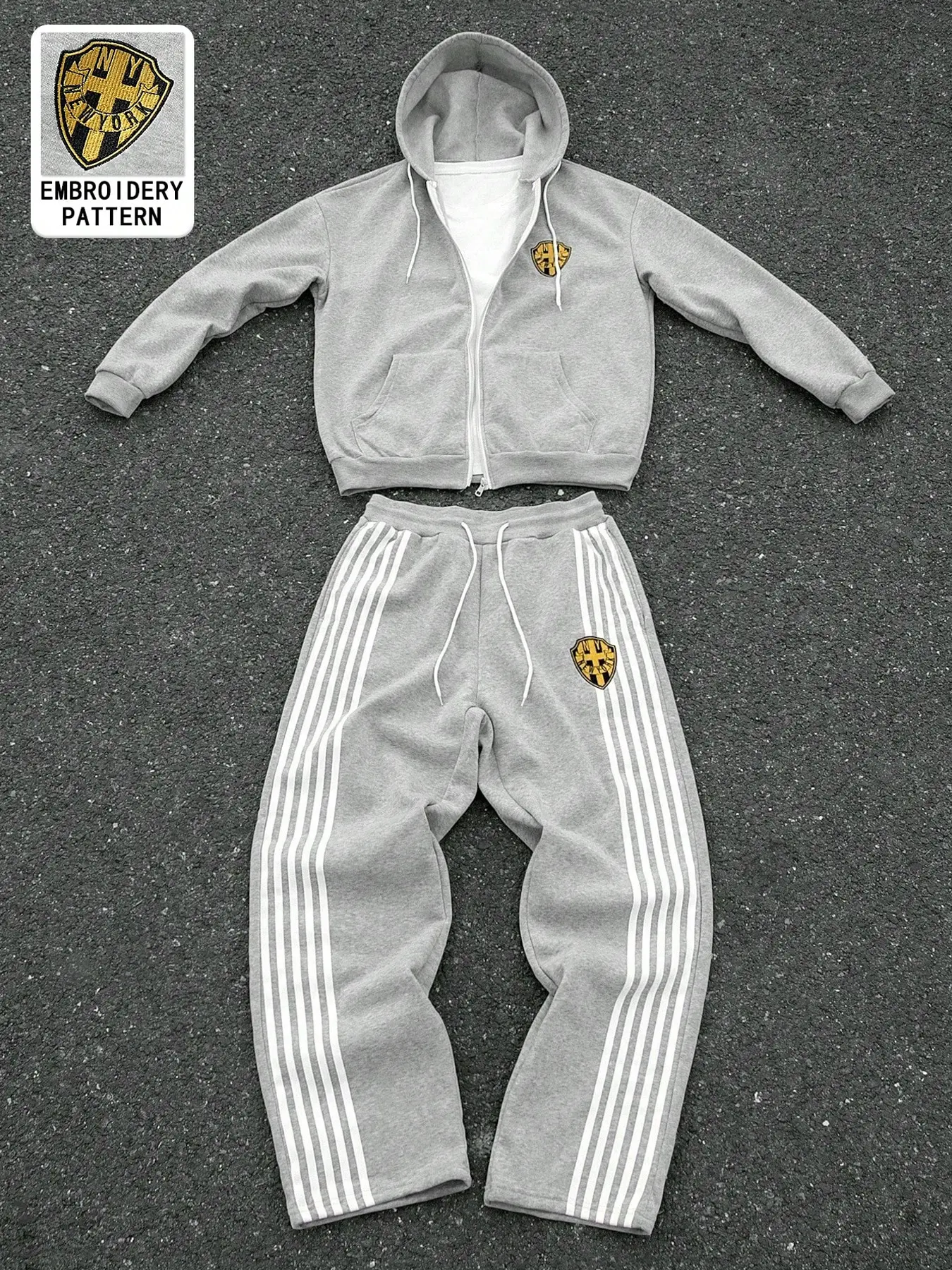 Timberlands with grey tracksuit - TikTok Shop