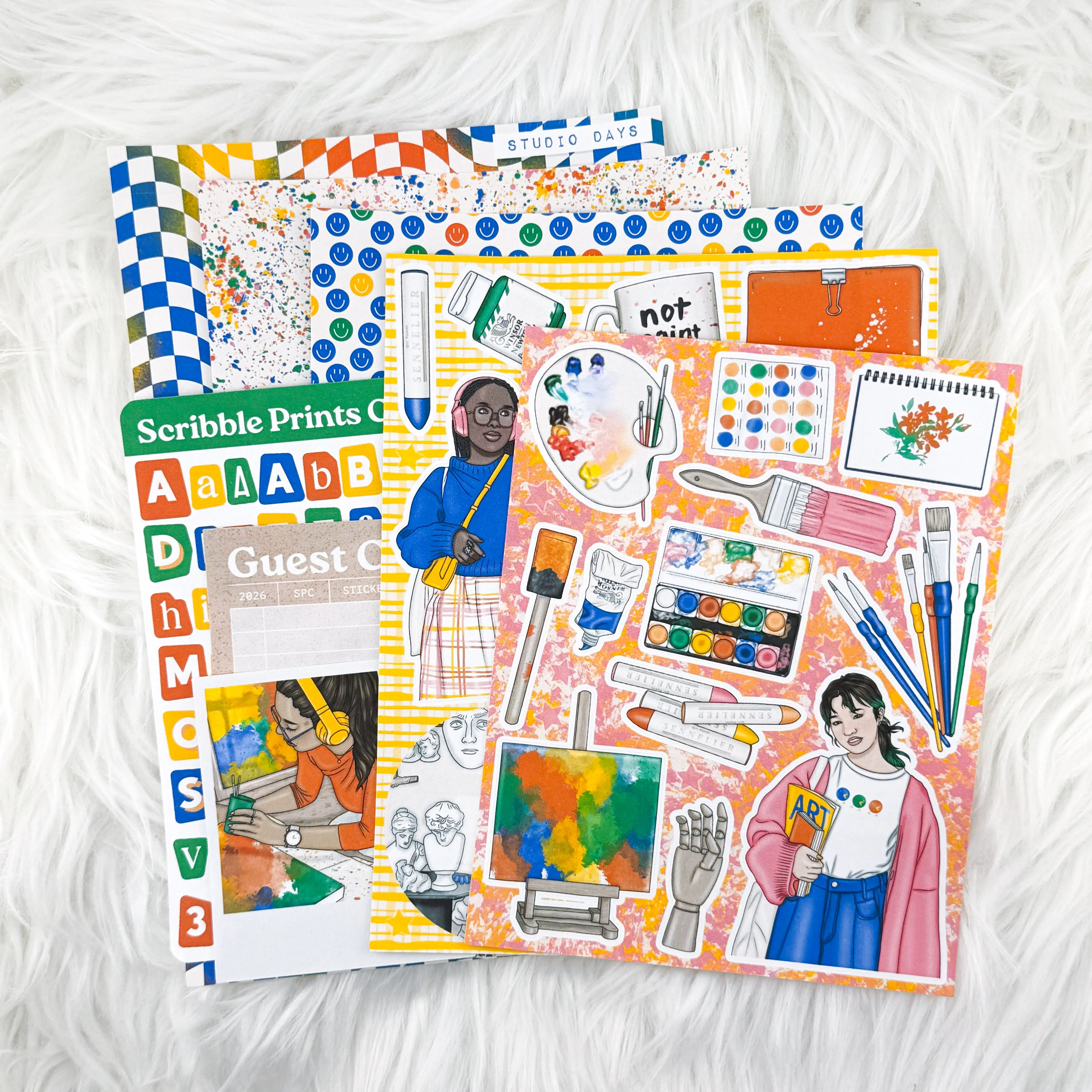 Studio Days Junk Journal Sticker Kit