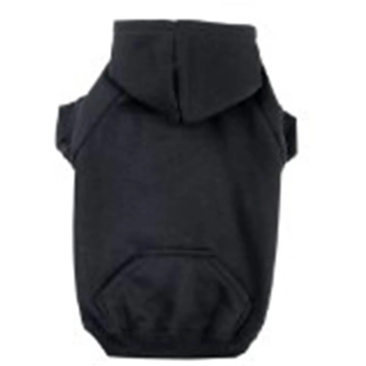 Zack & Zoey Basic Dog Hoodie - Size M, Black, 65% Polyester-Cotton Blend Fabric, Snug Fit, Ribbed Cuffs, Machine Wash Cold, Line Dry, Suitable for Cocker Spaniels, Cotton Material, with Hanger