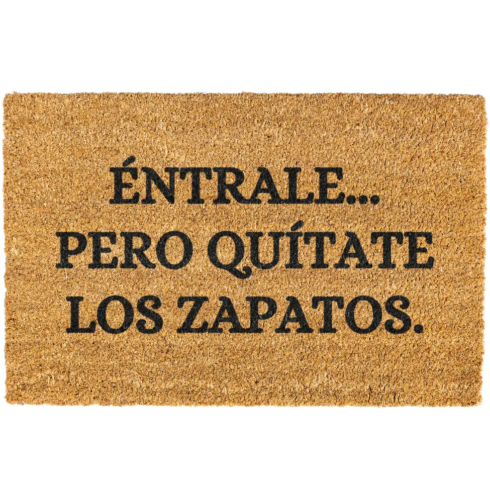 Entrale Pero Quitate Los Zapatos doormat, Welcome Mat, Funny Door mat