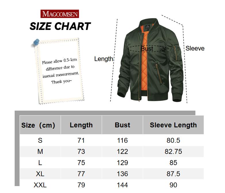 MAGCOMSEN Men's Quilted Bomber Jacket Fall Winter Jacket Warm Windbreaker Full Zip Casual Padded Coats Menswear Tops Fallfreshness Outdoorfun MAGCOMSEN Men's Quilted Bomber Jacket Fall Winter Jacket Warm Windbreaker Full Zip Casual Padded Coats Menswear Tops Fallfreshness Outdoorfun