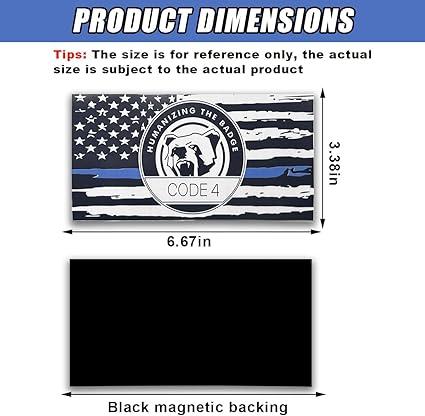 5PC Blue Thin Line American Flag Stickers | Patriotic Themed Vinyl Decals for Cars, Laptops, Windows | Waterproof, UV Resistant | Truck Accessories, Veteran Gifts, Independence Day Decorations