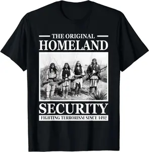 Native American Indian Heritage Original Homeland Security T-Shirt