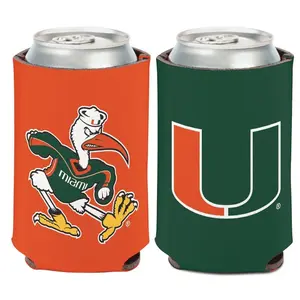 Miami Hurricanes Can Cooler 12 Oz. Koozie