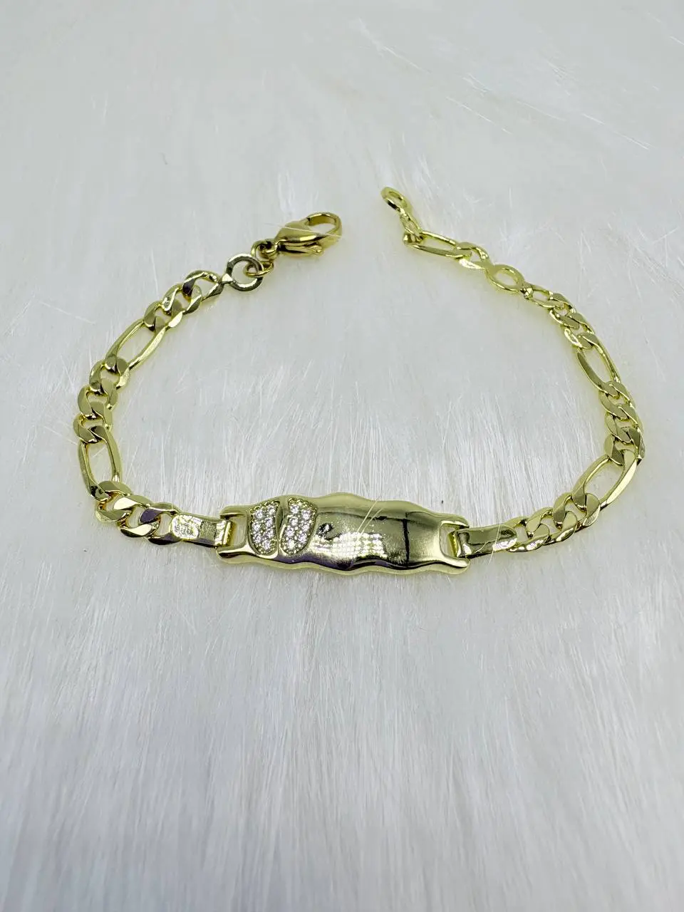 BrillaBoutique 14k Gold Plated Bracelet baby