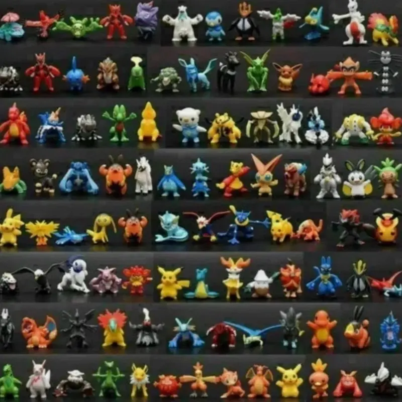 1.2 inch Poke Mini Figures
