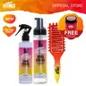 ALL DAY GOT HOLD Boho Braids Care Kit - 4-Piece Lightweight Cruelty-Free Haircare Set with Brush, Braiding Gel for Curl Defining, Frizz Control, Detangle, Wavy Hair for Adults | Hair Products