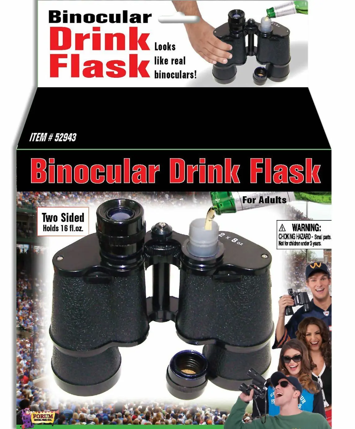 🔭 Binocular Drink Flask – Hidden Booze on the Go!
