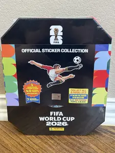 2026 Panini FIFA World Cup Sticker Stadium Box & Hardcover Album - Sealed
