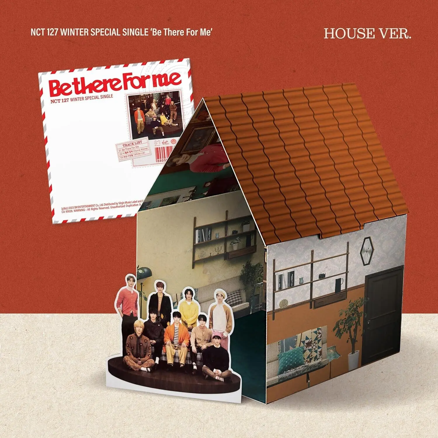 NCT 127 - Winter Special Single 'Be There For Me' [House Ver.]  [COMPACT DISC - CD] With Booklet, Postcard, Photos