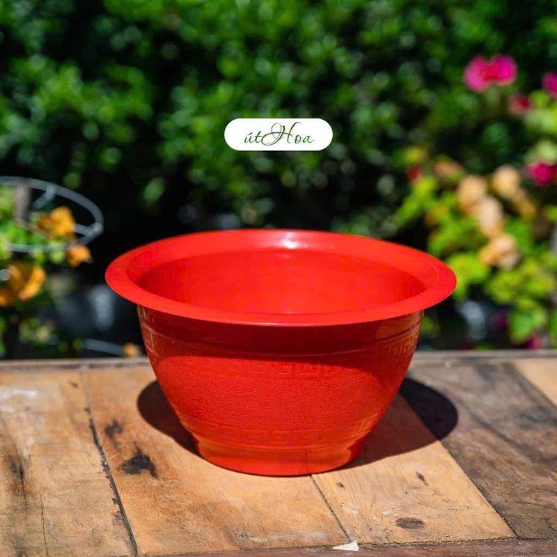 Combo 2 cái chậu nhựa cứng Truyền thống trồng cây đủ size bền chắc